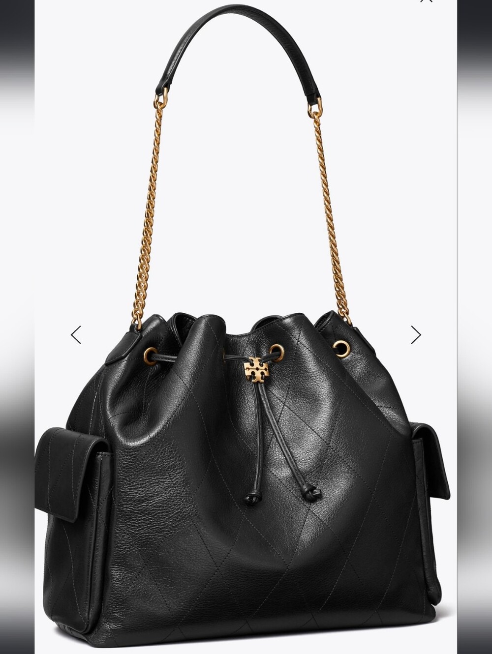 Tory Burch Charlie Drawstring Bag-Large